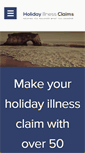 Mobile Screenshot of holidayillnessclaim.co.uk